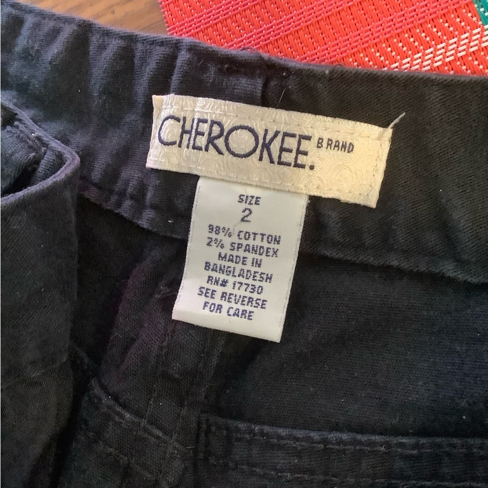 Black Capri Jeans